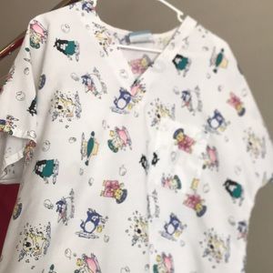Animal Scrub Top